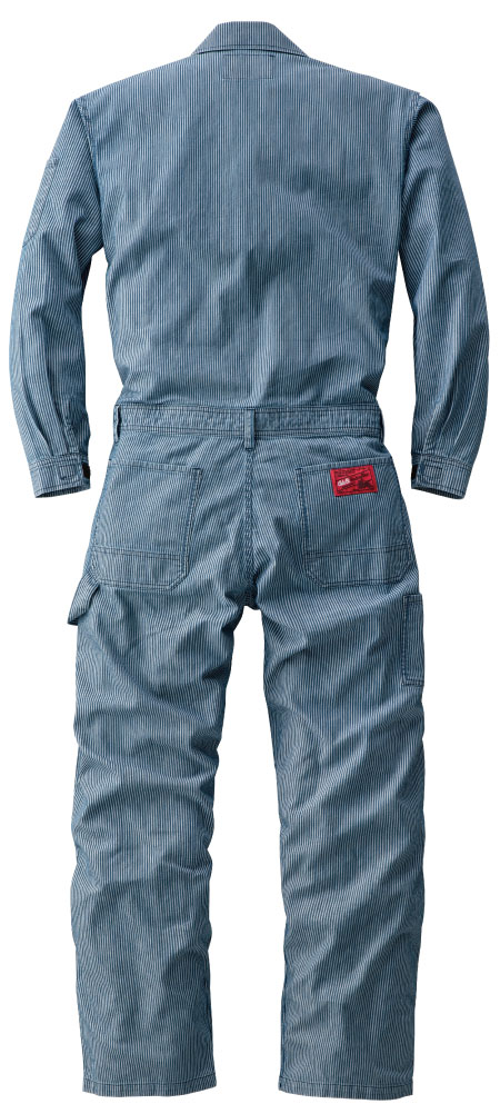 山田辰25020ツナギ服バックスタイル