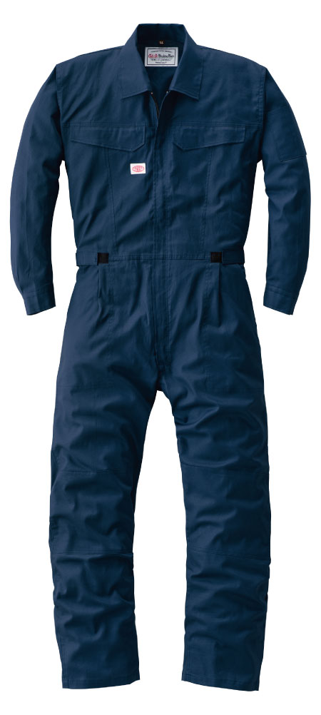 山田辰26011ツナギ服ネービーブルー