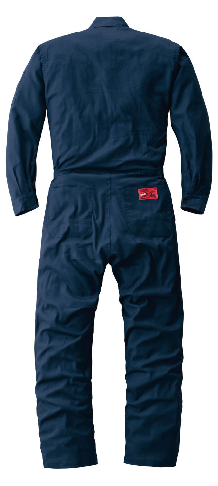 山田辰26011ツナギ服バックスタイル