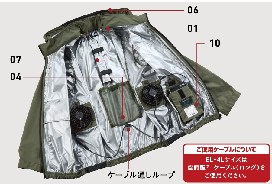 Z-DRAGON空調服74300
