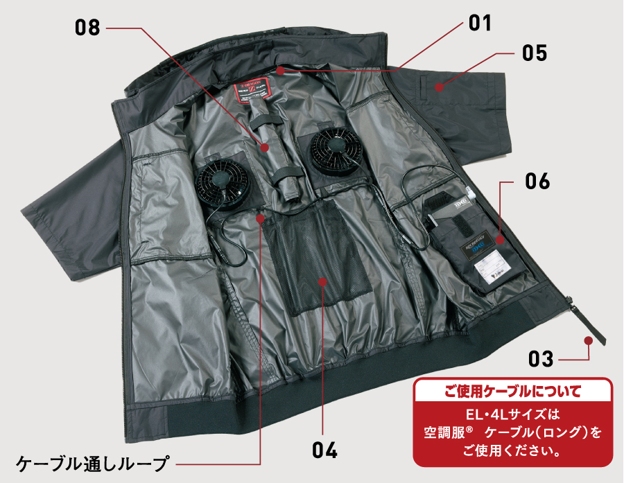 Z-DRAGON空調服74400